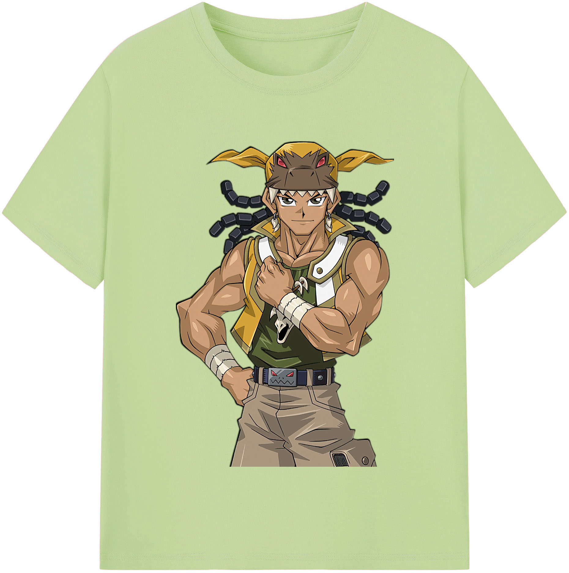 （画像用） 遊☆戯☆王 Yu-Gi-Oh! 綿100％半袖Tシャツ（フロントプリント）